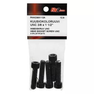 Insexskruv Unc 3/8 X 1 1/2" 5St 12.9