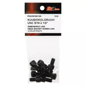 Insexskruv Unc 5/16 X 1/2" 10St 12.9