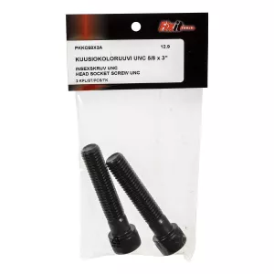 Insexskruv Unc 5/8 X 3" 2St 12.9