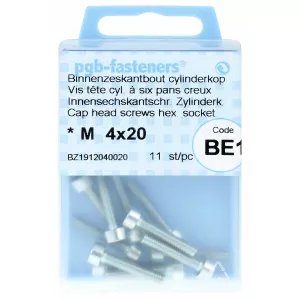 Insexskruv M4X20 8.8 11St Din912