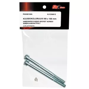 Insexskruv M8X100 8.8 2St Din912