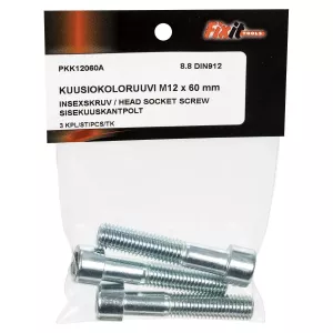 Insexskruv M12X60 8.8 3St Din912