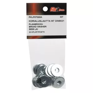 Planbricka M7 20St Din9021 Förzinkad