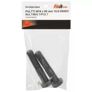 Bult M16X80 10.9 2St Din931