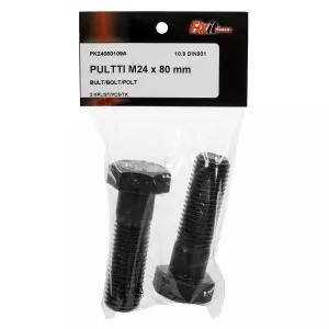 Bult M24X80 10.9 2St Din931