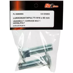 Vagnsbult M16X60 8.8 2St Din603