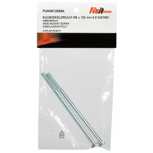 Insexskruv M6X120 2St Försänkt 8.8 Din7991