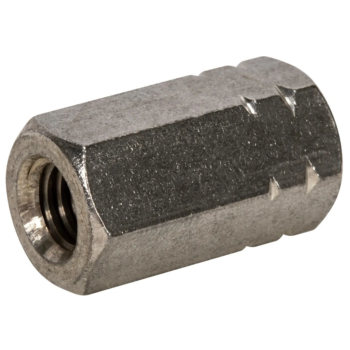 Förlängningsmutter  M8 A4 100St Din6334