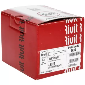 Blindnit Alum./ Rst 4,8X12,5 500St Rivit Sait