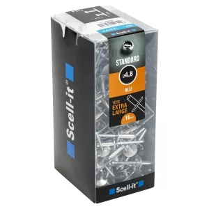 Blindnit 4,8X16Mm/ 250St Stål/Alu Bred