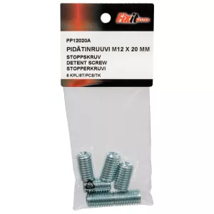 Stoppskruv M12X20 Din916 6St 45H Förzinkad