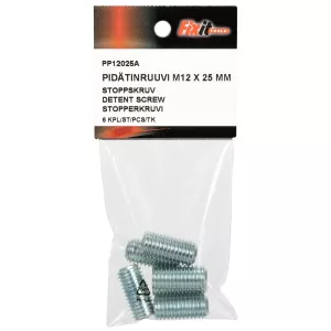 Stoppskruv M12X25 Din916 6St 45H Förzinkad