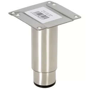 Bordsben Stål 80-130 X 33/30Mm Pyöreä Rst