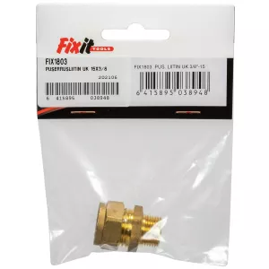 Klämringskoppling Med Utv.Gänga 15X3/8