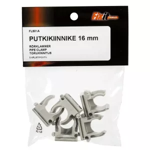 Rörklämmer 16Mm 5St