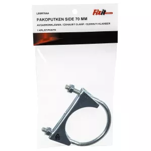 Avgasrörsklämmare  70Mm