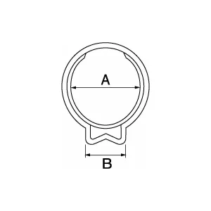 Klämma 15-17.5Mm 1-Öra 100 St