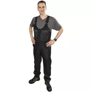 Hängselbyxor 3Xl Hamilton Svart