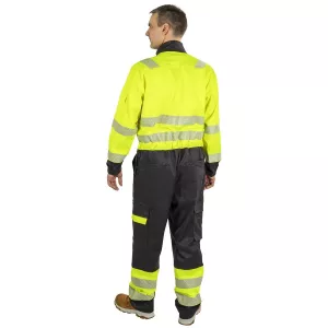 Varsel Overall S Ripley Fl.Gul/Svart Kl3