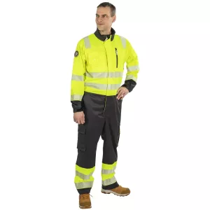 Varsel Overall S Ripley Fl.Gul/Svart Kl3