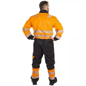 Varsel Overall L Ripley Fl.Orange/Svart Kl3