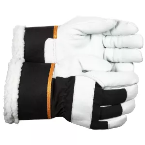 Arbetshandskar 8 Läder-Teddy Säkerhetsmudd