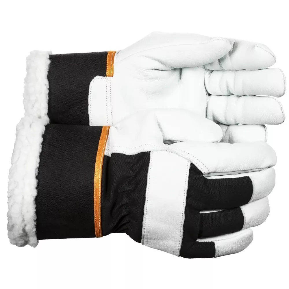 Arbetshandskar 13 Läder-Teddy Säkerhetsmudd
