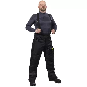 Vinterbyxor 5Xl Fremont Svart/Fl.Gul