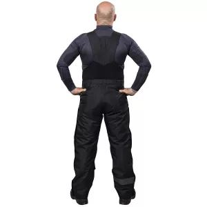 Vinterhängselbyxa D108 Farrel Svart/Fl.Gul