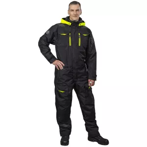 Vinteroverall 4Xl Falcon Svart/Fl.Gul