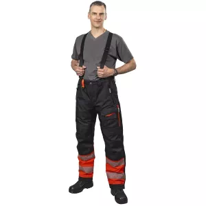 Vinterbyxor M Austin Fl.Röd/Svart Kl1