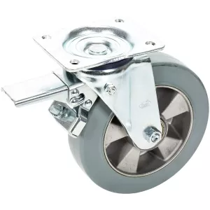 Länkhjul Svängbar+ Broms 200Mm