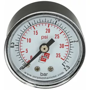 Tryckmätare M40 0-2.5Bar 1/8