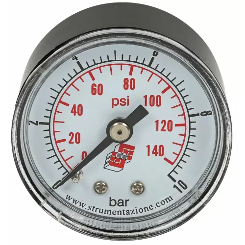 Tryckmätare M40 0-10Bar 1/8
