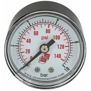 Tryckmätare M40 0-10Bar 1/8