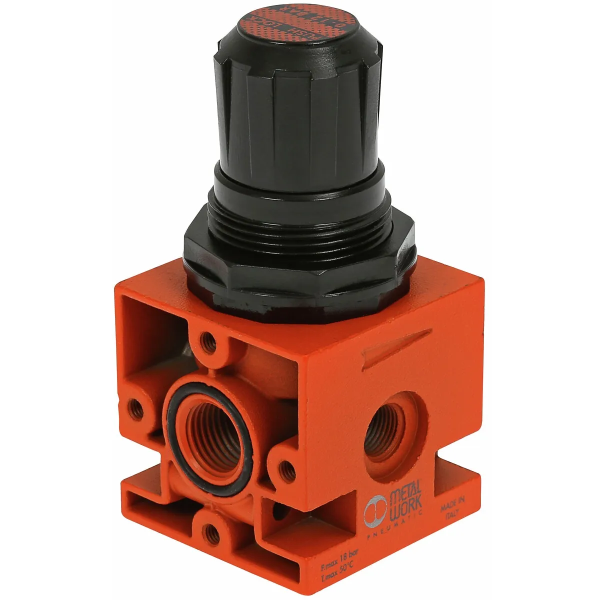 Pneumatisk Regulator 1/4 R04 0-12Bar New Deal