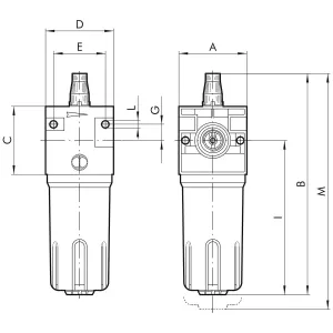 Pneumatisk Dimsmörjare 3/8 L06 Lub New Deal
