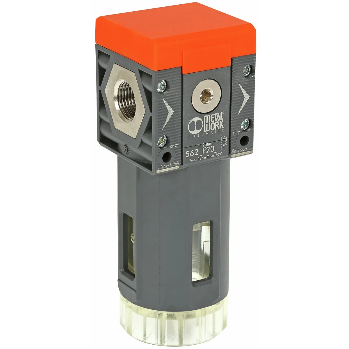 Pneumatik Filter 1/2 Sy2 F08 20Mic Syntesi