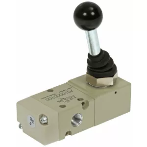 Pneumatisk Ventil 3/2 1/8 90 Vipp/Fjäde Mav23Lesnc