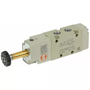 Solenoid Ventil 5/2 1/8 Sol/Spring Sov25Sosnc