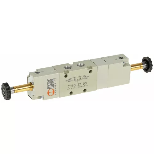 Solenoid Ventil 5/3 1/8 Monostabil Cc Sov26Soscc
