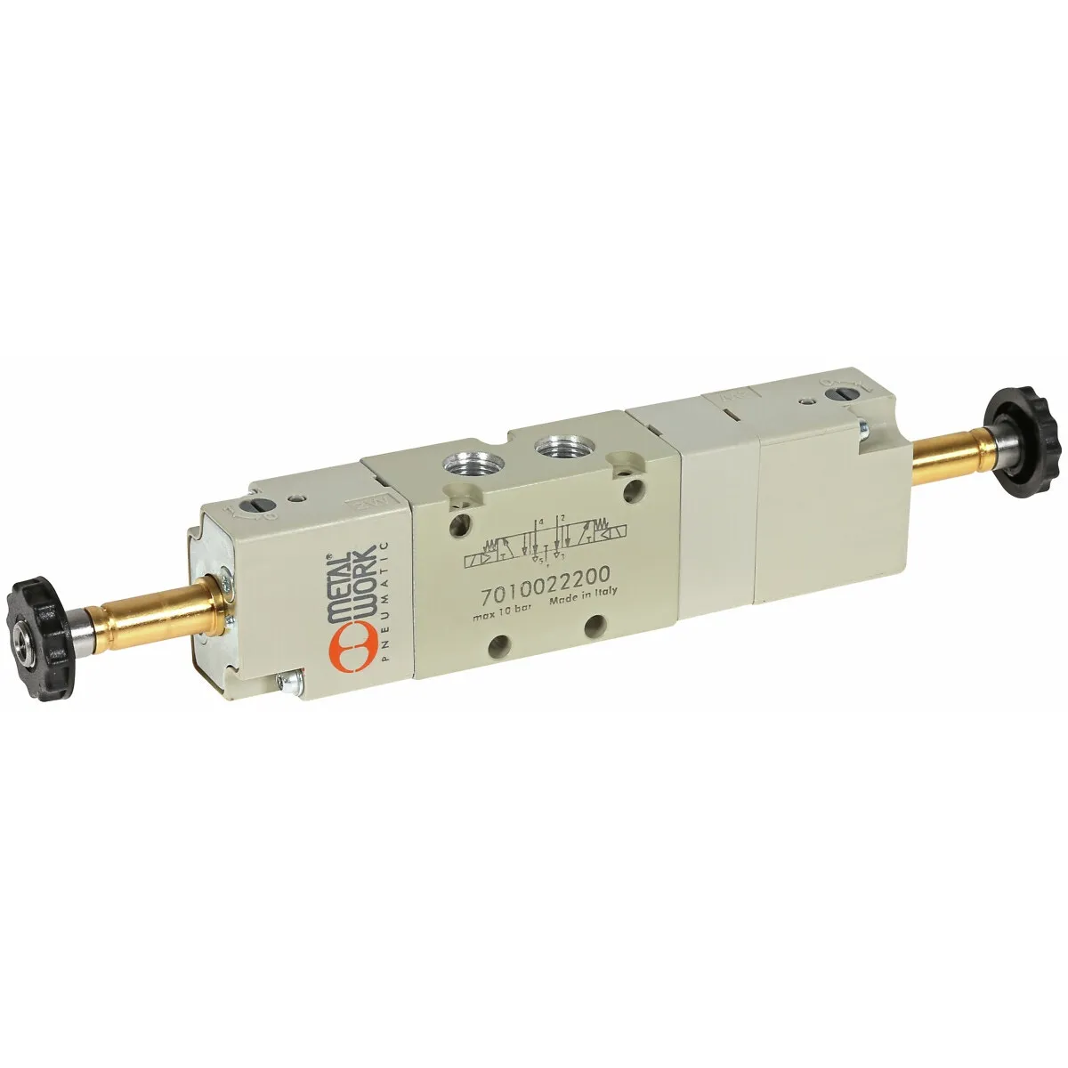 Solenoid Ventil 5/3 1/8 Monostabil Oc Sov26Sosoc