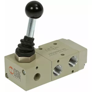 Pneumatisk Ventil 3/2 1/4 90 Vipp/Fjäde Mav33Lesnc