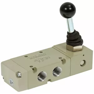 Pneumatisk Ventil 5/2 1/4 90 Vipp/Fjäde Mav35Lesoo