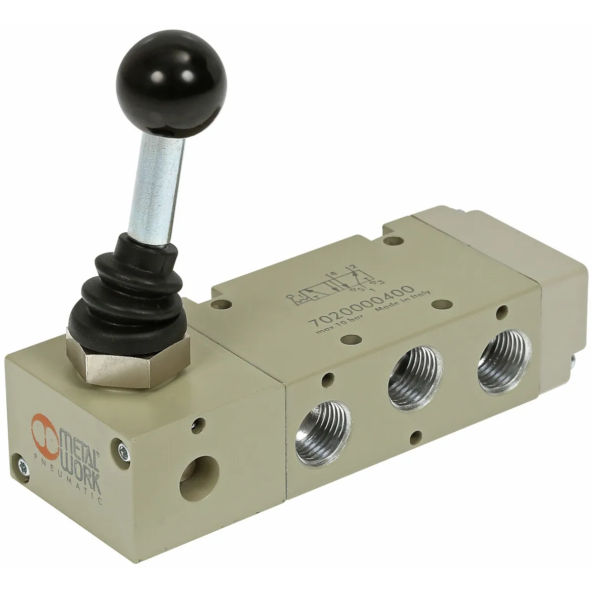 Pneumatisk Ventil 5/2 1/4 90 Vipp/Vipp Mav35Leboo