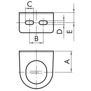 Hållare 3/8-1/2 Sy2-Sk2-New Deal