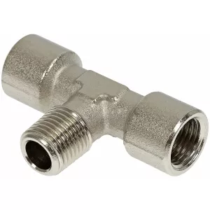 T-Koppling 1/4 Inv-Inv-Utv Mässing A12