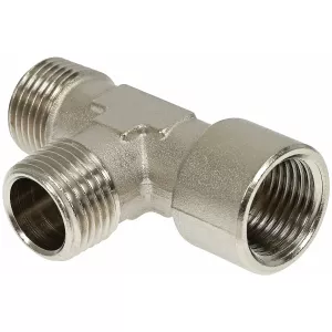 T-Koppling 1/4 Utv-Inv-Utv Mässing M18