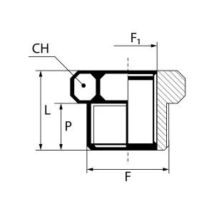 Reducering 1/2-1/4 Utv-Inv Mässing A4