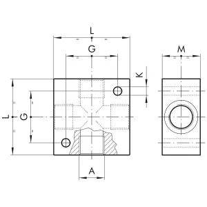 Fördelare 3/8 4-Linje 2+2